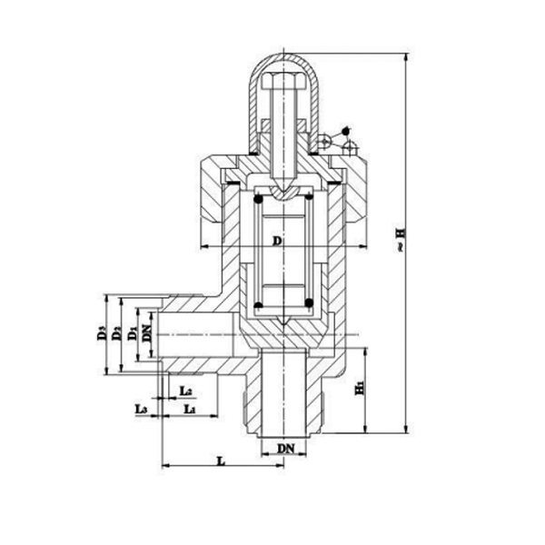 CB907-1994 Bronze external screwed angle type liquid safety valve1.jpg